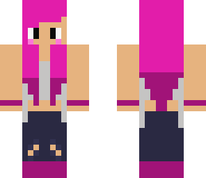 hot pink hot girl-teiamon