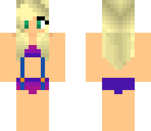 overall swimsuit finished