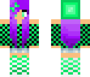 green girl