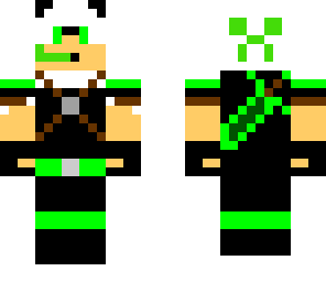 green panda edited