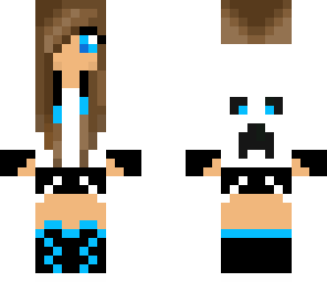blue girl creeper