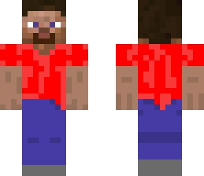 steve red shirt