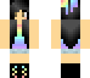 rainbow girl