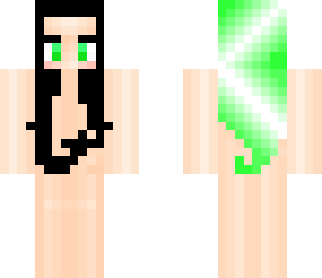 black and green hair base