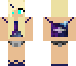 cute summer galaxy girl