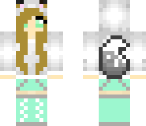 edited cute wolf girl