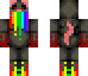 evil rainbow rat
