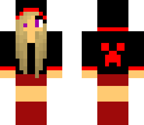 red creeper girl