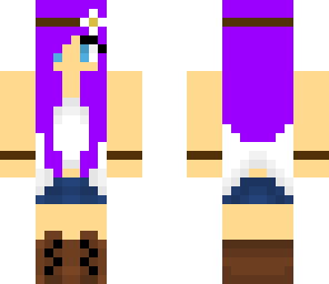 purple girl