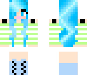 pretty neon girl