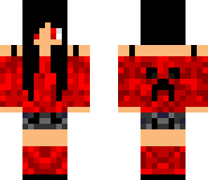 red creeper girl