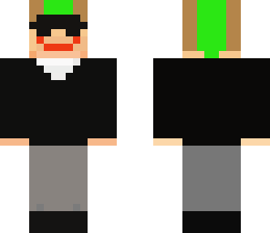 green mohawk dude