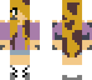 purple girl in coal dust