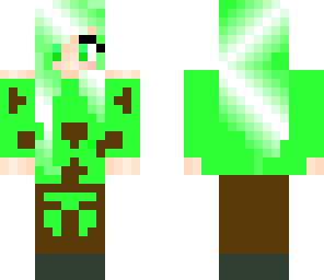 mint ice cream girl - food collection