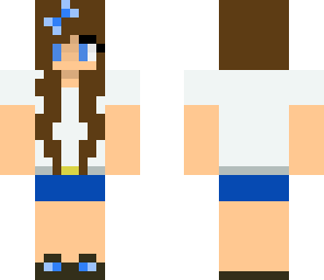 fixed cute girl skin