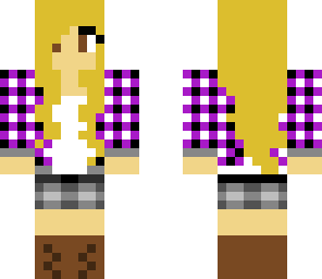 purple cow girl