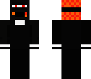 the burned man