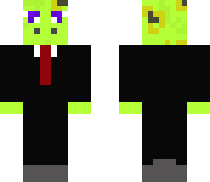 gecko in suit