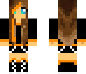 orange girls skin