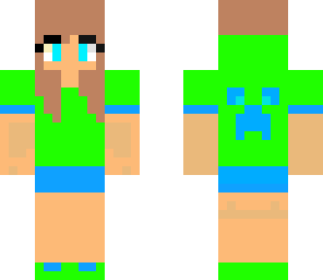 blue and green boss creep