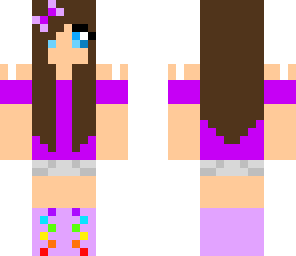 purple girl edit