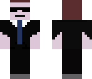 suit man with shades