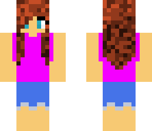 original teen girl skin