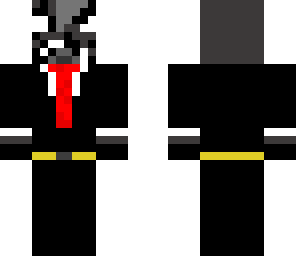 wither suit and tie cow