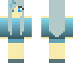 blue girl
