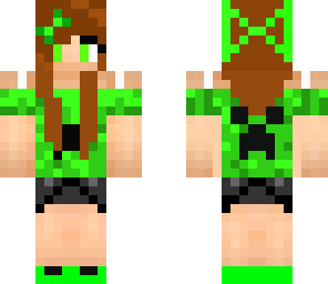 friendly creeper girl