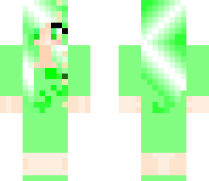 minty green girl updated