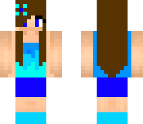cute blue girl 2
