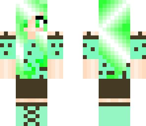 mint ice cream girl