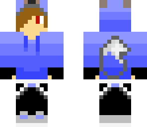 wolf guy blue