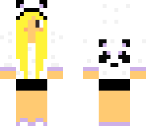 cute panda girl