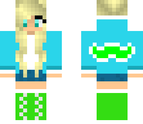 cool mustache girl