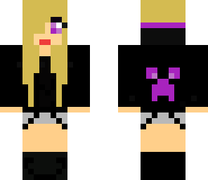 purple creeper girl