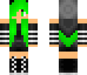 green dj girl