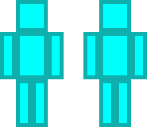 diamond block man