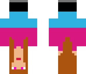 upside down skin