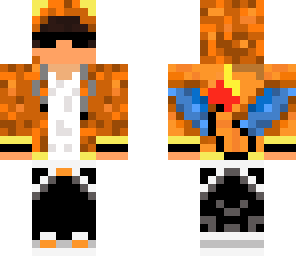 charizard boy with sunglasses