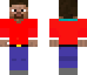 new red and white steve