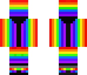rainbow suit