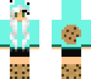 blue cookie girl