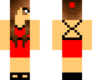 red dress
