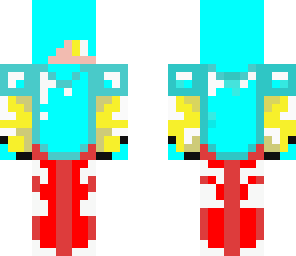red scayblue and yellow