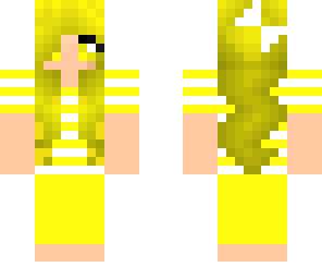 summer yellow girl