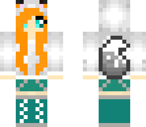 ginger cyan wolf