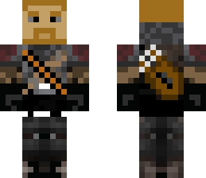 hunter with gloves