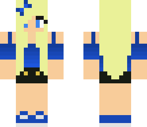 blue blond